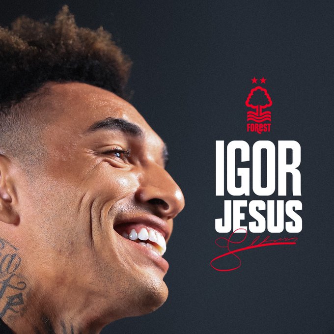 英雄联盟世界赛-官方：诺丁汉森林签下巴西前锋伊戈尔·热苏斯，签约四年